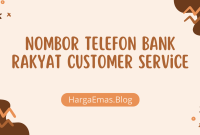 Nombor Telefon Bank Rakyat Customer Service