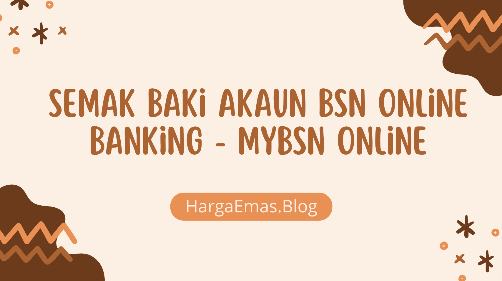 Semak Baki Akaun BSN Online Banking - MyBSn Online