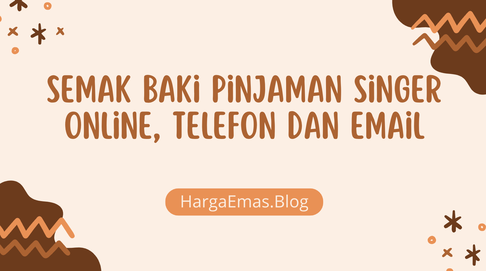 Semak Baki Pinjaman Singer Online