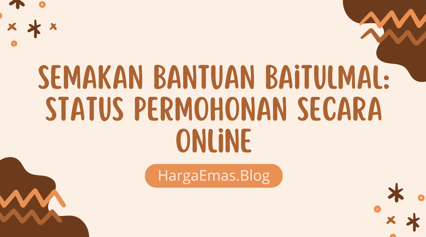 Semakan Bantuan Baitulmal: Status Permohonan Secara Online