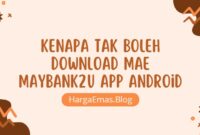 Kenapa tak boleh download mae maybank2u app android